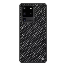   Nillkin Samsung S20 Ultra 5G NILLKIN TWINKLE szilikon telefonvédő ütésállóság, csillogó, EZÜST