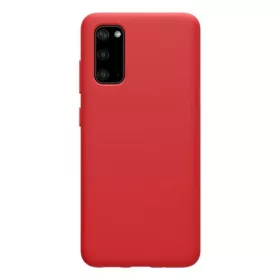   Nillkin Samsung S20 5G NILLKIN FLEX PURE szilikon telefonvédő ultravékony, matt, PIROS
