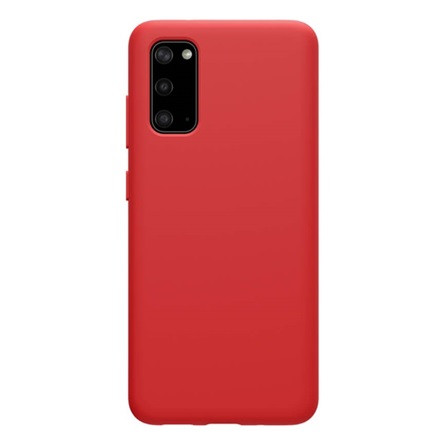 Nillkin Samsung S20 5G NILLKIN FLEX PURE szilikon telefonvédő ultravékony, matt, PIROS
