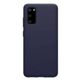   Nillkin Samsung S20 5G NILLKIN FLEX PURE szilikon telefonvédő ultravékony, matt, SÖTÉTKÉK