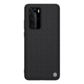   Nillkin Huawei P40 Pro 5G NILLKIN TEXTURED szilikon telefonvédő érdes felület, 3D, FEKETE