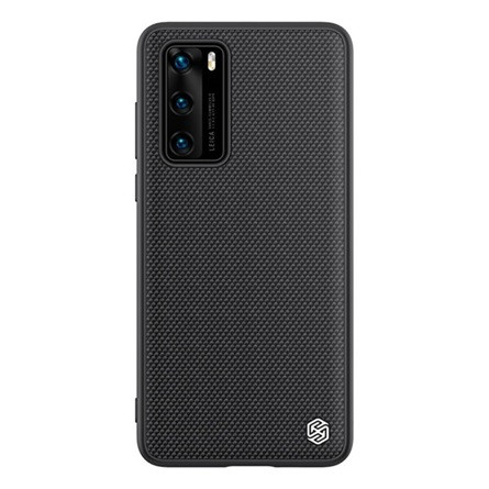Nillkin Huawei P40 NILLKIN TEXTURED szilikon telefonvédő érdes felület, 3D, FEKETE