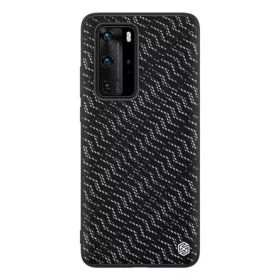   Nillkin Huawei P40 Pro 5G NILLKIN TWINKLE szilikon telefonvédő ütésállóság, csillogó, EZÜST