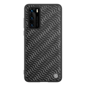   Nillkin Huawei P40 NILLKIN TWINKLE szilikon telefonvédő ütésállóság, csillogó, EZÜST