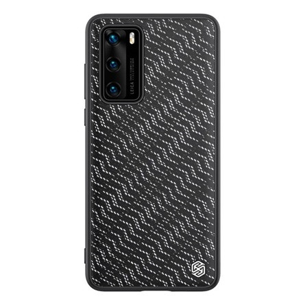 Nillkin Huawei P40 NILLKIN TWINKLE szilikon telefonvédő ütésállóság, csillogó, EZÜST