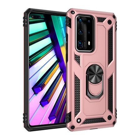 Gigapack Huawei P40 Gigapack Defender szilikon telefonvédő ütésállóság, mágneses, ROZÉARANY