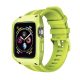 Gigapack Apple Watch Series 3 38mm Gigapack Pótszíj egyedi méret, ütésálló keret, VILÁGOSZÖLD