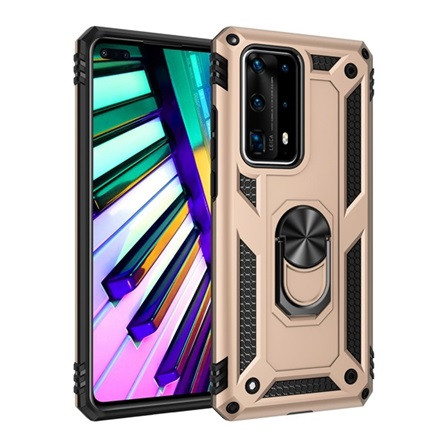 Gigapack Huawei P40 Gigapack Defender szilikon telefonvédő ütésállóság, mágneses, ARANY