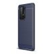 Gigapack Huawei P40 Pro 5G Gigapack szilikon telefonvédő ütésállóság, karbon minta, SÖTÉTKÉK