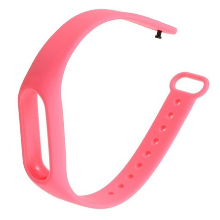 Gigapack Xiaomi MI Band 2 GIGAPACK pótszíj egyedi méret, szilikon, RÓZSASZÍN