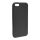 Gigapack iPhone SE (2016) Gigapack Szilikon telefonvédő matt FEKETE