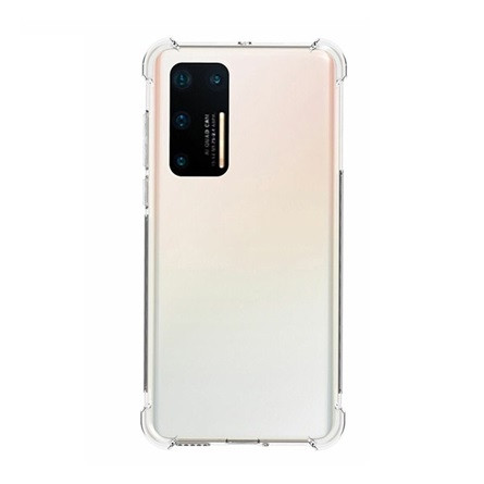 Gigapack Huawei P40 Gigapack szilikon telefonvédő ütésállóság, légpárnás sarok, ÁTLÁTSZÓ
