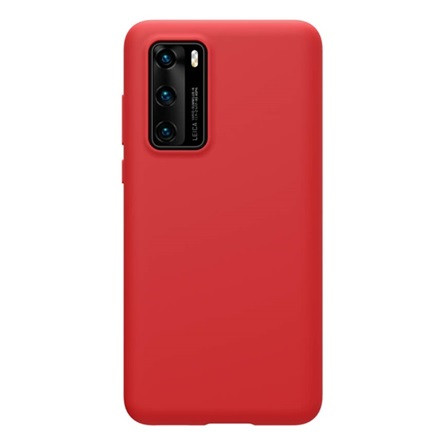 Nillkin Huawei P40 NILLKIN FLEX PURE szilikon telefonvédő ultravékony, matt, PIROS