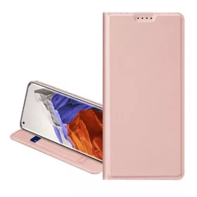  Dux Ducis Huawei P40 DUX DUCIS SKIN PRO tok álló, bőr hatású FLIP, asztali tartó, ROZÉARANY