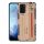 Gigapack Samsung S20 5G Gigapack Szilikon telefonvédő ütésállóság, textil hátlap + kézpánt, BARNA
