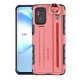 Gigapack Samsung S20 Plus 5G Gigapack Szilikon telefonvédő ütésállóság, textil hátlap + kézpánt, RÓZSASZÍN
