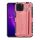 Gigapack iPhone 11 Pro Gigapack szilikon telefonvédő ütésállóság, textil hátlap + kézpánt, RÓZSASZÍN