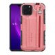 Gigapack iPhone 11 Pro Gigapack szilikon telefonvédő ütésállóság, textil hátlap + kézpánt, RÓZSASZÍN