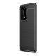 Gigapack Huawei P40 Pro+ 5G Gigapack szilikon telefonvédő ütésállóság, karbon minta, FEKETE