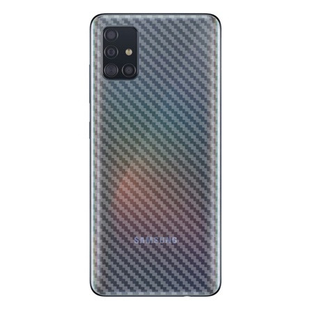 Imak Samsung A51 IMAK hátlapvédő fólia karbon minta ÁTLÁTSZÓ