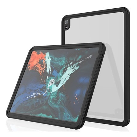 Gigapack iPad Air 13 (2024) Gigapack Vízhatlan/vízálló tok, AQUA 3 méterig, légpárnás sarok, FEKETE
