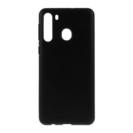 Gigapack Samsung A21 Gigapack Szilikon telefonvédő ultravékony, légpárnás sarok, FEKETE