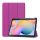 Gigapack Samsung Tab S6 Lite 10.4 LTE Gigapack Tok álló, bőr hatású aktív FLIP, ceruza tartó, LILA