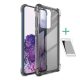 Imak Samsung S20 Ultra IMAK szilikon telefonvédő ütésállóság, légpárnás sarok + képernyővédő fólia, FÜSTSZÍNŰ