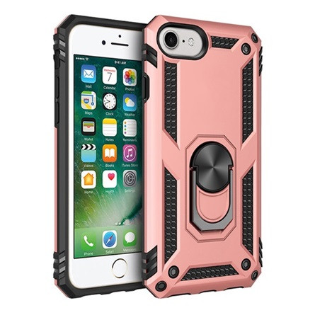 Gigapack iPhone SE 3 (2022) Gigapack Defender szilikon telefonvédő ütésállóság, mágneses, ROZÉARANY