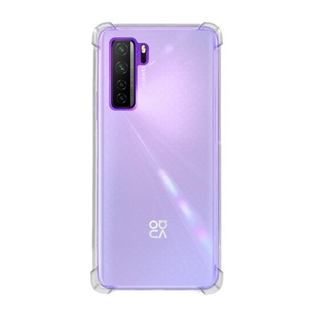 Gigapack Huawei P40 Lite 5G Gigapack Szilikon telefonvédő ütésállóság, légpárnás sarok, ÁTLÁTSZÓ