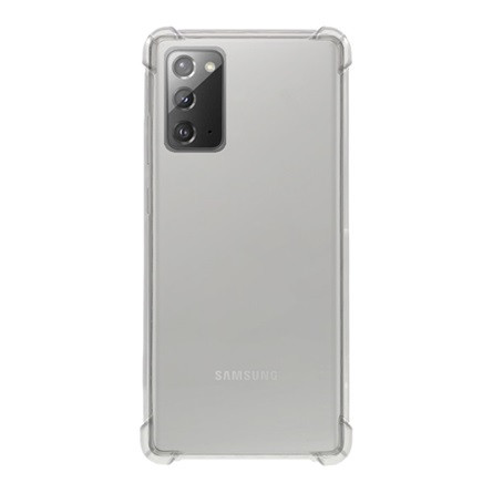 Gigapack Samsung Note 20 5G Gigapack Szilikon telefonvédő ütésállóság, légpárnás sarok, ÁTLÁTSZÓ