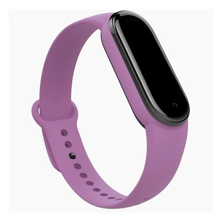 Gigapack Xiaomi Mi Band 7 Gigapack pótszíj egyedi méret, szilikon, LILA