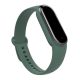 Gigapack Xiaomi Mi Band 6 NFC GIGAPACK pótszíj egyedi méret, szilikon, SÖTÉTZÖLD