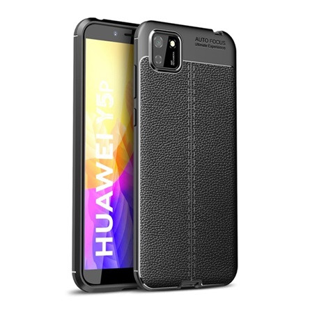 Gigapack Honor 9S Gigapack szilikon telefonvédő ütésállóság, varrás minta, FEKETE