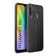 Gigapack Huawei Y6p Gigapack szilikon telefonvédő ütésállóság, varrás minta, FEKETE