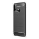 Gigapack Huawei P Smart (2020) Gigapack szilikon telefonvédő ütésállóság, karbon minta, FEKETE
