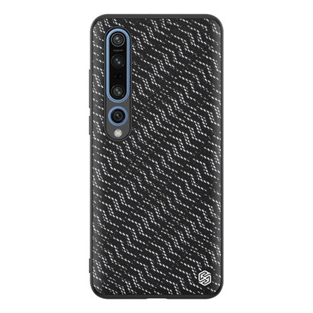 Nillkin Xiaomi MI 10 Pro 5G NILLKIN TWINKLE szilikon telefonvédő ütésállóság, csillogó, EZÜST