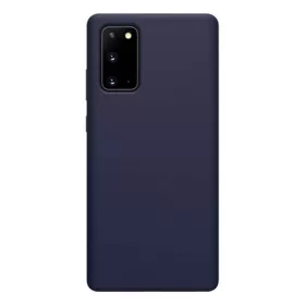   Nillkin Samsung Note 20 5G NILLKIN FLEX PURE szilikon telefonvédő ultravékony, matt, SÖTÉTKÉK