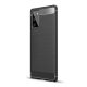 Gigapack Samsung Note 20 5G Gigapack Szilikon telefonvédő ütésállóság, karbon minta, FEKETE