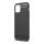 Gigapack iPhone 12 Pro Max Gigapack szilikon telefonvédő ütésállóság, karbon minta, FEKETE