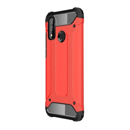 Gigapack Huawei P Smart (2020) Gigapack Defender szilikon telefonvédő ütésállóság, fémhatás, PIROS