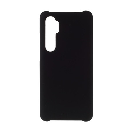 Gigapack Xiaomi Mi Note 10 Lite Gigapack Műanyag telefonvédő gumírozott FEKETE