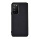 Gigapack Honor X10 5G Gigapack Szilikon telefonvédő ütésállóság, textil hátlap, FEKETE