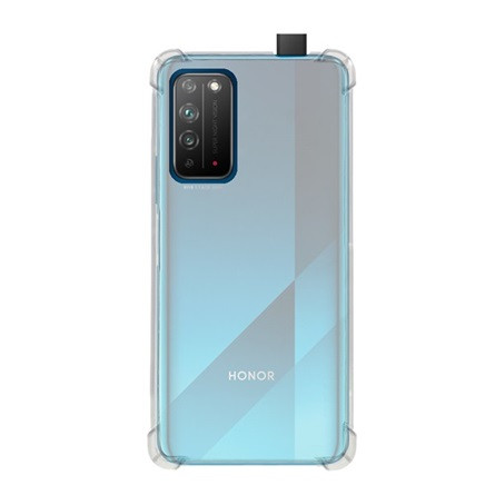 Gigapack Honor X10 5G Gigapack szilikon telefonvédő ütésállóság, légpárnás sarok, ÁTLÁTSZÓ