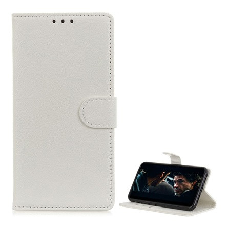 Gigapack Samsung Note 20 Gigapack Tok álló, bőr hatású FLIP, prémium, FEHÉR