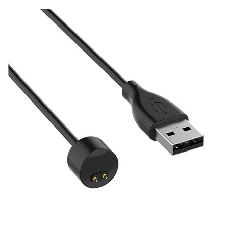 Gigapack Xiaomi Mi Band 6 NFC GIGAPACK Töltőkábel USB mágneses, 50cm, FEKETE