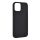 Gigapack iPhone 12 Pro Max Gigapack Szilikon telefonvédő matt FEKETE