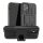 Gigapack iPhone 12 mini Gigapack Defender szilikon telefonvédő ütésállóság, autógumi, FEKETE