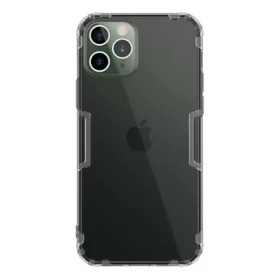   Nillkin iPhone 12 NILLKIN NATURE szilikon telefonvédő ütésállóság, ultravékony, SZÜRKE