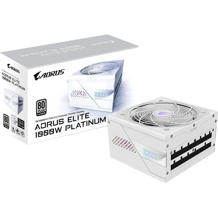 Gigabyte Aorus Elite Ice ATX desktop tápegység 1000W 80+ Platinum BOX